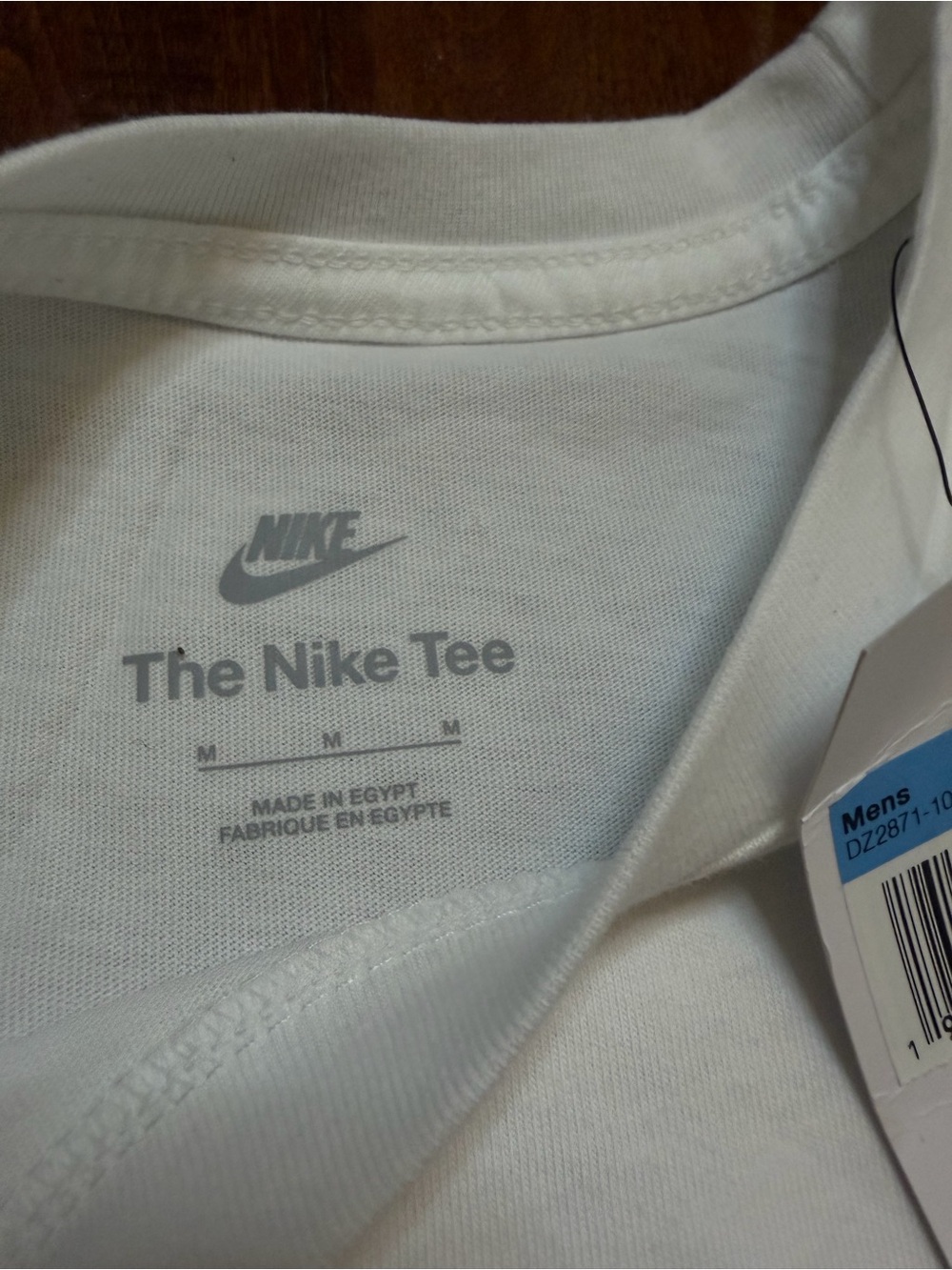 Men's Nike Futura Club Multi Logo Sportswear T-Shirt White DZ2871-100 - Picture 4 of 8